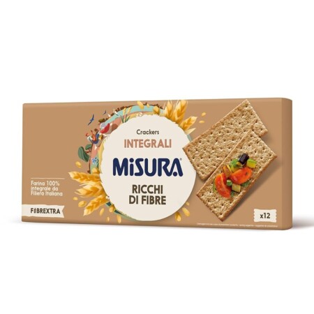 offerta a tempo: misura crackers integrali fibrextra — 35% da 2,59 € a 1,69 €