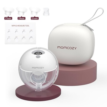 offerta a tempo: momcozy tiralatte elettrico indossabile m5, tiralatte indossabile della bocca del — 10% da 119,99 € a 107,99 €
