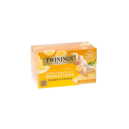 offerta a tempo: twinings, infuso aromatizzato sensations zenzero e limone — 15% da 22,99 € a 19,54 €