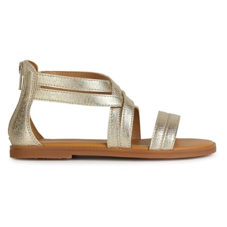offerta a tempo: geox j sandal karly girl, platino bnc010 — 5% da 36,95 € a 34,95 €