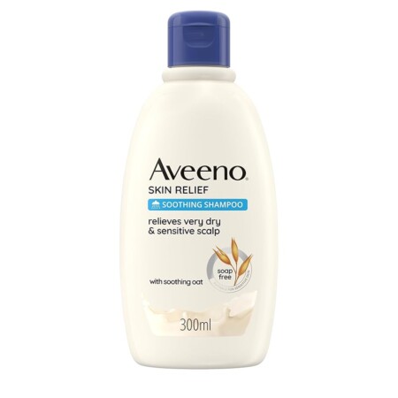offerta a tempo: aveeno skin relief shampoo lenitivo per prurito, shampoo delicato all'avena per cute — 29% da 13,80 € a 9,86 €