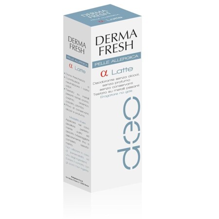 offerta a tempo: dermafresh alfa pelle allergica, deodorante latte spray ipoallergenico — 30% da 6,64 € a 4,67 €