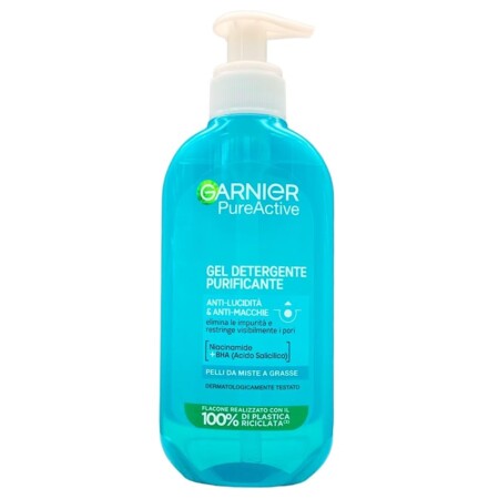 offerta a tempo: garnier pure active gel detergente purificante per pelli grasse o con imperfezioni — 39% da 4,79 € a 2,93 €