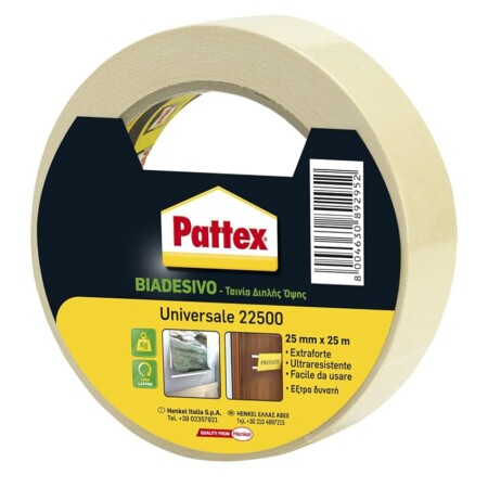 offerta a tempo: pattex 22500 biadesivo telato, forte — 29% da 7,90 € a 5,59 €