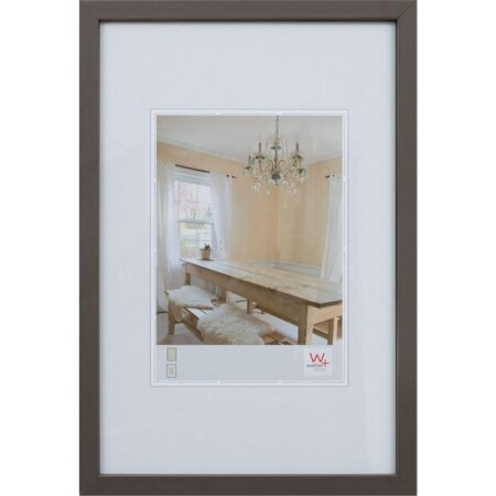 offerta a tempo: walther design grigio 15 x 15 cm cornice in legno peperoni bp150d — 40% da 16,49 € a 9,95 €