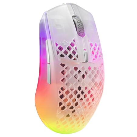 offerta a tempo: steelseries aerox 3 wireless mouse da gioco rgb traforato design ultraleggero — 36% da 109,99 € a 69,99 €
