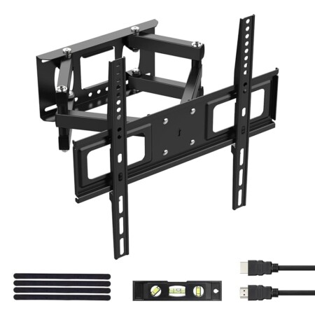 offerta a tempo: grifema supporto tv parete staffa tv 26 65 pollici porta tv da parete girevole inclinazione estensibile — 11% da 28,69 € a 25,59 €