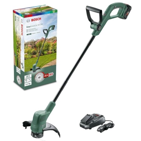 offerta a tempo: bosch home and garden tagliabordi a batteria easygrasscut 18v — 14% da 113,89 € a 97,69 €