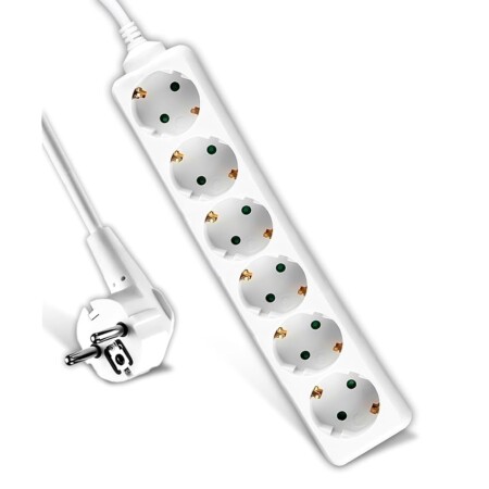 offerta a tempo: v tac multipresa con 5 prese — 52% da 13,99 € a 6,68 €