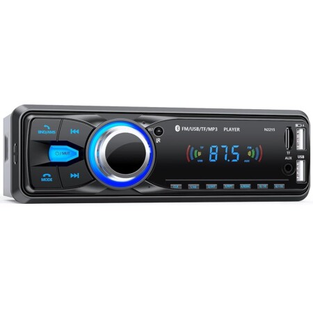 offerta a tempo: autoradio bluetooth,chismos stereo auto 1 din autoradio fm radio auto lettore mp3 — 12% da 22,99 € a 20,23 €