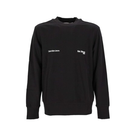 offerta a tempo: calvin klein jeans uomo calvin klein 1978 crew neck j30j326877 — 37% da 79,90 € a 50,46 €