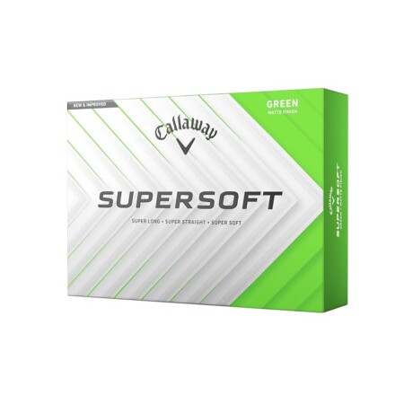 offerta a tempo: callaway golf supersoft 2025 pallina da golf, colore: verde — 17% da 37,23 € a 30,82 €