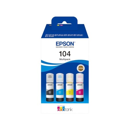 offerta a tempo: epson 104 ecotank 4 colour multipack — 17% da 39,99 € a 33,19 €