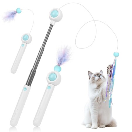 offerta a tempo: bacchetta interattivi per gatti — 30% da 9,99 € a 6,99 €