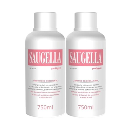 offerta a tempo: saugella poligyn, detergente intimo emolliente antiprurito — 31% da 39,99 € a 27,61 €