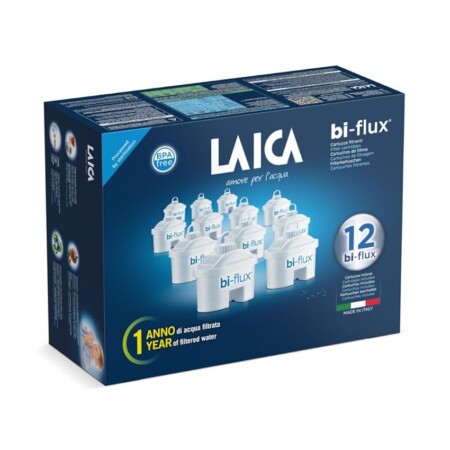 offerta a tempo: laica bi flux® filtro per acqua – preserva i sali minerali utili all'organismo e riduce cloro — 31% da 54,90 € a 37,90 €