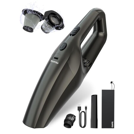 offerta a tempo: mini aspirapolvere senza fili + accessori — 30% da 25,99 € a 18,27 €