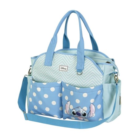offerta a tempo: disney lilo e stitch lovely borsa per passeggino mommy, blu — 27% da 53,30 € a 38,80 €
