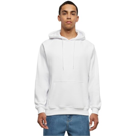 offerta a tempo: urban classics blank hoodie uomo felpa con cappuccio grigio scuro regular — 30% da 39,90 € a 27,99 €
