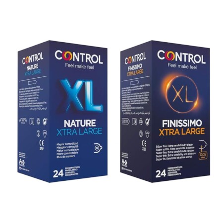 offerta a tempo: control xl mix cofanetto di preservativi extra large classici e sottili — 13% da 29,00 € a 25,16 €