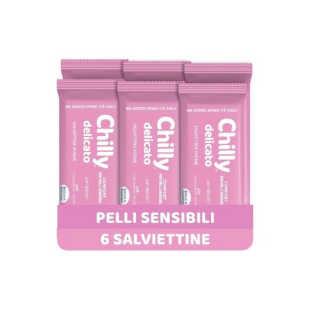 offerta a tempo: chilly salviettine delicate, salviette per l'igiene intima — 25% da 14,94 € a 11,19 €