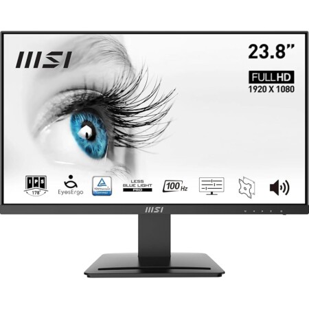 offerta a tempo: msi pro monitor fullhd da 24" — 38% da 129,99 € a 79,99 €