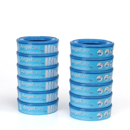 offerta a tempo: foppapedretti ricarica mangiapannolini per maialino, 12 ricariche (fino a 2160 pannolini) — 18% da 78,80 € a 64,99 €