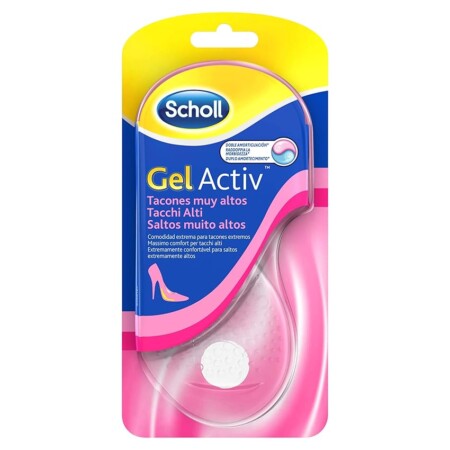 offerta a tempo: scholl solette gel activ, solette donna per tacchi alti — 31% da 12,21 € a 8,47 €