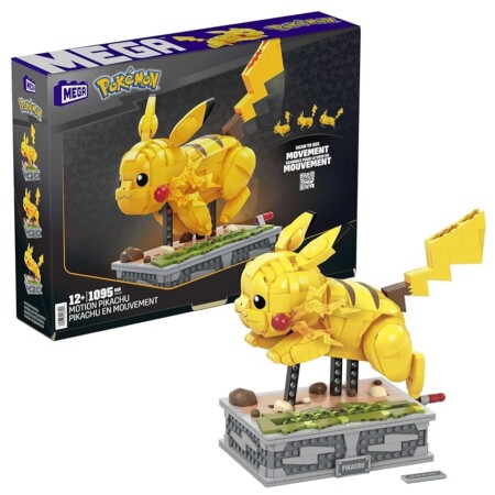 offerta a tempo: mega – pokémon – pikachu da costruire — 46% da 87,99 € a 47,69 €