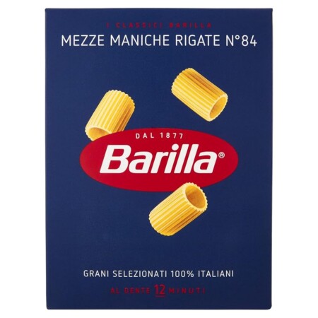 offerta a tempo: barilla pasta mezze maniche rigate 500gr. — 39% da 1,14 € a 0,69 €