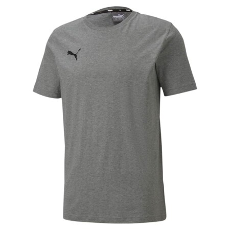 offerta a tempo: puma teamgoal 23 casuals tee maglietta a maniche corte, grigio (medium gray heather) — 15% da 14,99 € a 12,74 €