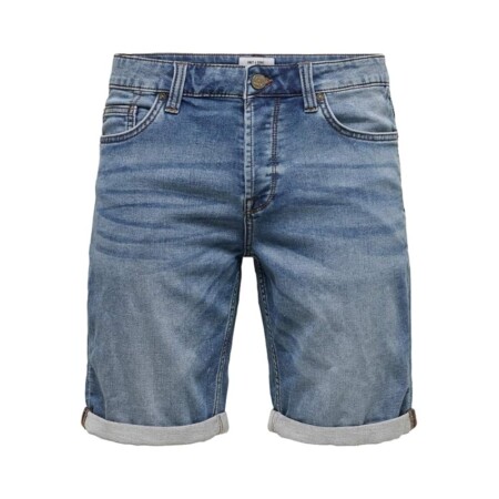 offerta a tempo: only and sons ply life blue shorts uomo shorts blu slim fit — 31% da 34,99 € a 23,99 €