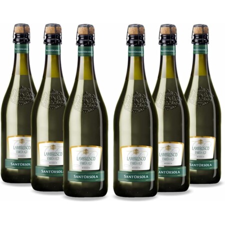 offerta a tempo: casa sant'orsola vino bianco frizzante lambrusco emilia i.g.t. — 17% da 19,90 € a 16,55 €