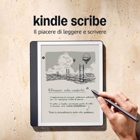 offerta a tempo: amazon kindle scribe (32 gb) — 19% da 449,99 € a 364,99 €