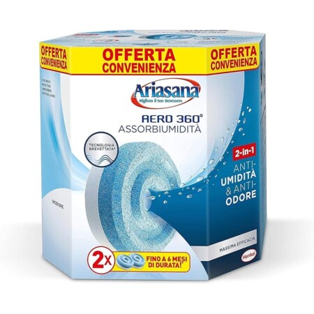 offerta a tempo: ariasana aero 360° ricarica tab inodore per dispositivo aero 360° kit — 33% da 9,99 € a 6,69 €