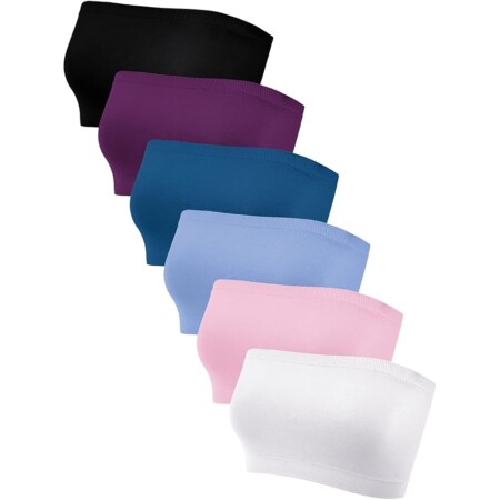 offerta a tempo: 6 reggiseni (xl, bianco) — 7% da 23,56 € a 21,96 €