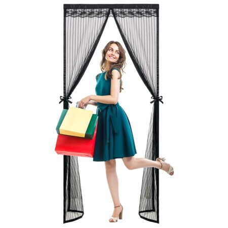 offerta a tempo: zanzariera magnetica per porte — 70% da 23,00 € a 6,99 €