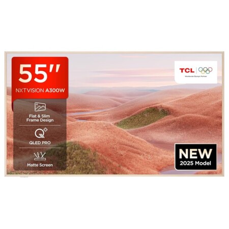 offerta a tempo: tcl smart tv ultrahd qled 4k da 55" — 53% da 899,00 € a 424,14 €