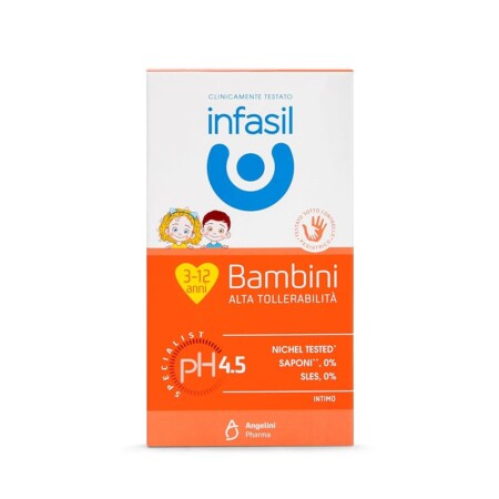 offerta a tempo: infasil, detergente intimo bambini alta tollerabilità — 20% da 2,88 € a 2,29 €