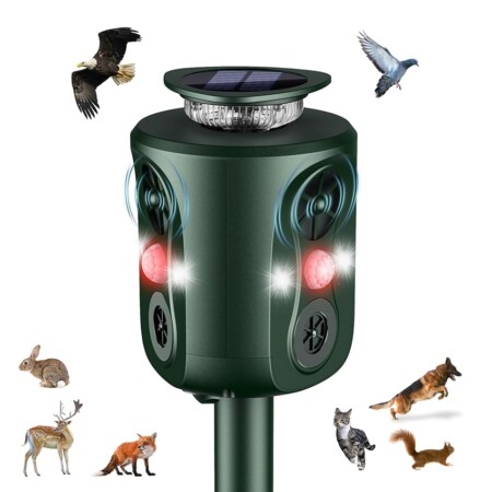 offerta a tempo: repellente per gatti, dissuasore per gatti 360 gradi per giardino 5 modalità regolabili — 17% da 59,99 € a 49,99 €