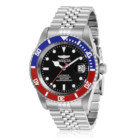 offerta a tempo: invicta pro diver orologio da uomo in acciaio inossidabile con movimento automatico — 39% da 139,00 € a 85,30 €