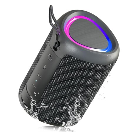 offerta a tempo: uohhboe cassa bluetooth portatile potente 15w impermeabile altoparlante abbinamento — 10% da 16,99 € a 15,29 €