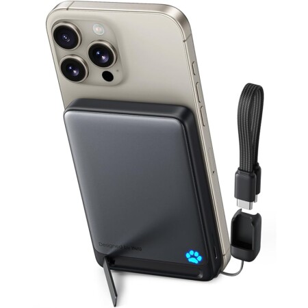 offerta a tempo: iniu power bank magnetico, 45w 10000mah mini power bank — 33% da 59,99 € a 39,99 €