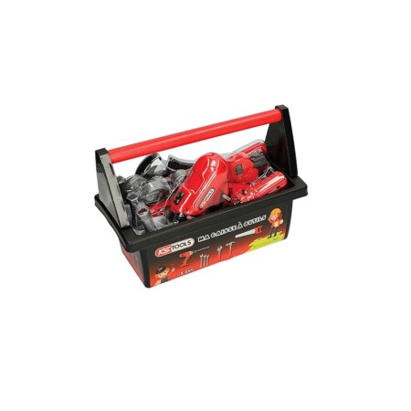 offerta a tempo: kstools 100093 cassetta degli attrezzi per bambini, 20 pezzi — 18% da 25,50 € a 20,79 €