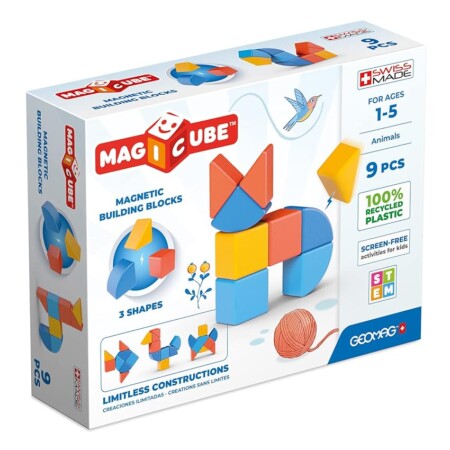 offerta a tempo: geomag magicube 1+ shapes blocchi magnetici per bambini 3 colori e forme — 8% da 11,40 € a 10,50 €