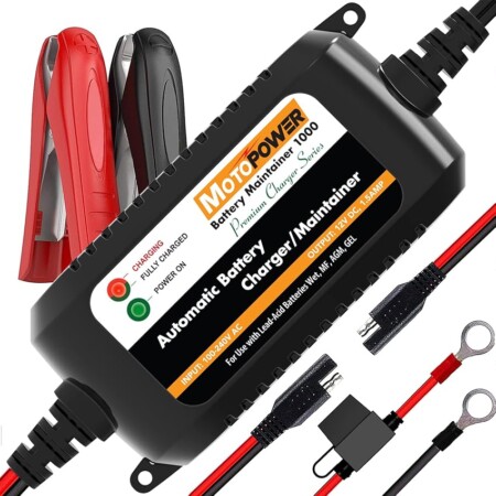 offerta a tempo: motopower mp00206a 12v 1.5amp caricabatterie/mantenitore completamente automatico per auto — 22% da 31,50 € a 24,50 €