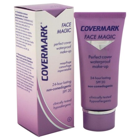 offerta a tempo: covermark fondotinta waterproof face magic, ipoallergenico e non comedogenico — 20% da 34,20 € a 27,43 €