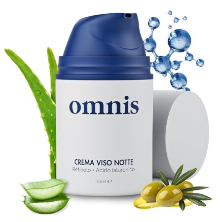 offerta a tempo: omnis uomo crema viso, idratante con retinolo — 24% da 45,00 € a 33,99 €