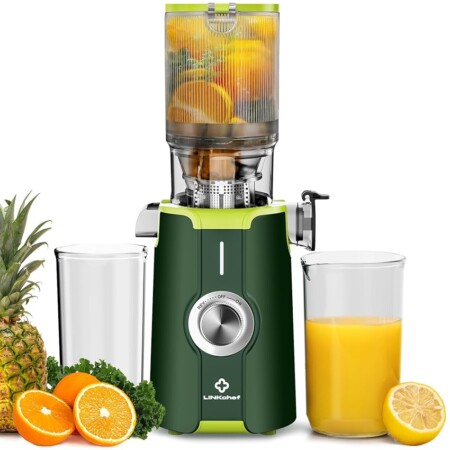 offerta a tempo: pulizia veloce estrattore automatico, 115mm senza preparazione estrattore di frutta e verdura intera — 34% da 199,99 € a 131,27 €