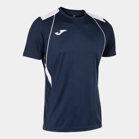 offerta a tempo: joma maglia a manica corta uomo championship vii blu navy bianco — 39% da 18,00 € a 10,99 €